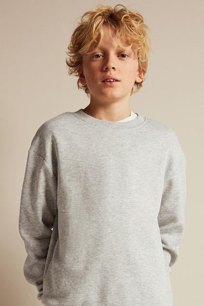 Свитшот H&M 1140466 158-164 см Серый меланж