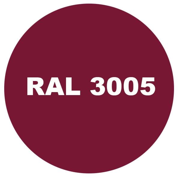 Краска эластичная Feidal Elastic для бетона/металла/дерева 3,5 кг Бордовый матовый RAL 3005 - фото 2