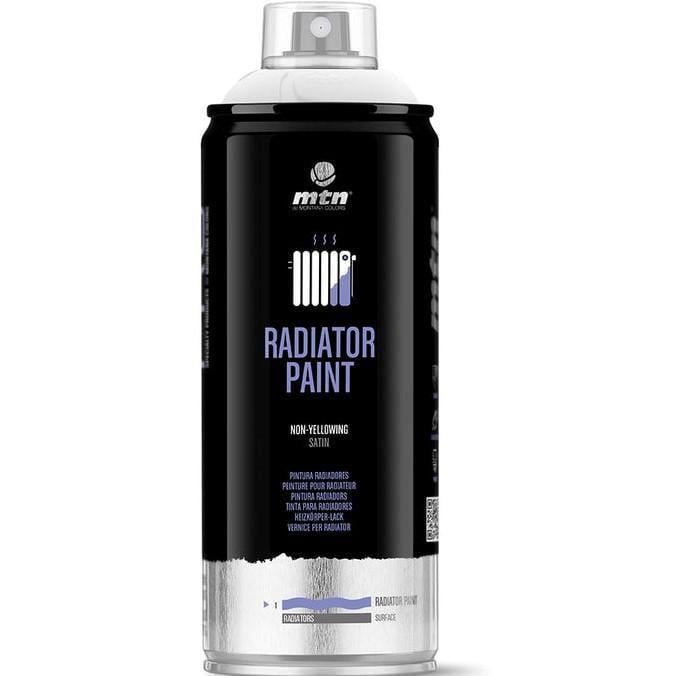 Аэрозольная краска эмаль для радиаторов Montana Colors PRO Radiator Paint 400 мл Grey