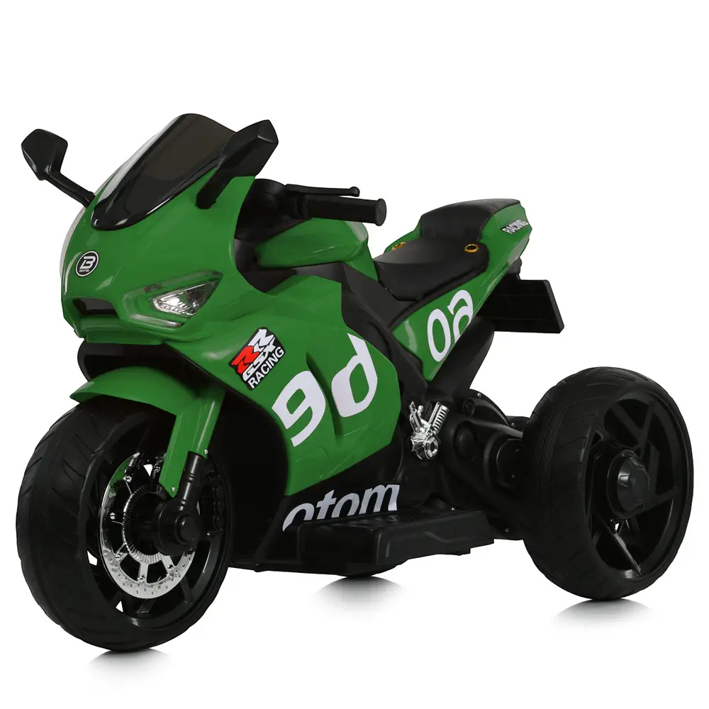 Мотоцикл детский электрический Bambi Racer M 6265EL-5 Зеленый