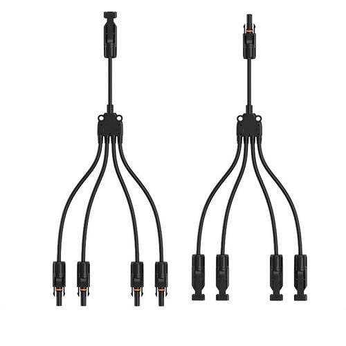 Набір кабелів для сонячних панелей 2E 2E-ASP-MC4-4T1 МС4 30 см (587810)