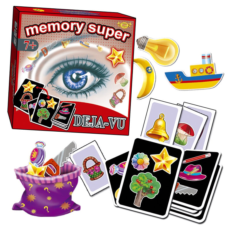 Настольная игра Мастер Memory super Deja-vu (MKH0706)