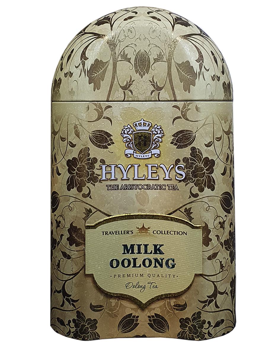 Чай Hyleys Молочный Оолонг полуферментированный оолонг с ароматом молока в металлической банке 100 г (54270)