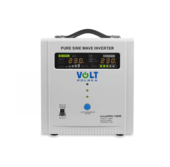 Преобразователь напряжения Volt Polska 1500E UPS SinusPRO (2371525028_euro_2) Преобразователь напряжения Volt Polska 1500E UPS SinusPRO (2371525028_euro_2)