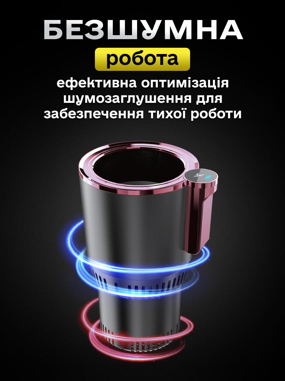 Подстаканник автомобильный с подогревом/охлаждением 36W Черный (e8fdced5) - фото 6