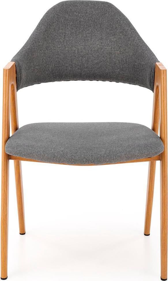 Обідній стілець Milo з підлокітниками Ash grey (13814)