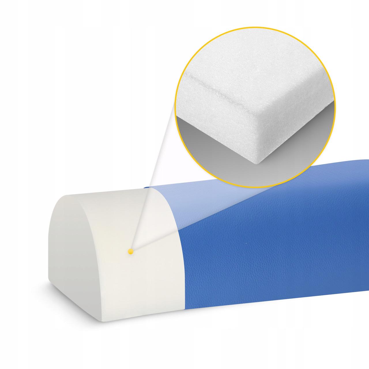 Полувалик 4fizjo для реабилитации и массажа 60х15х10 Blue (P-5907739319760) - фото 5 Полувалик 4fizjo для реабилитации и массажа 60х15х10 Blue (P-5907739319760) - фото 5