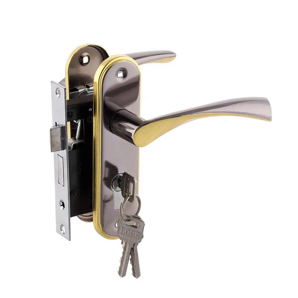 Замок врезной FZB 15-68 ЭТ BN/GP (326923#) - фото 1 Замок врезной FZB 15-68 ЭТ BN/GP (326923#) - фото 1