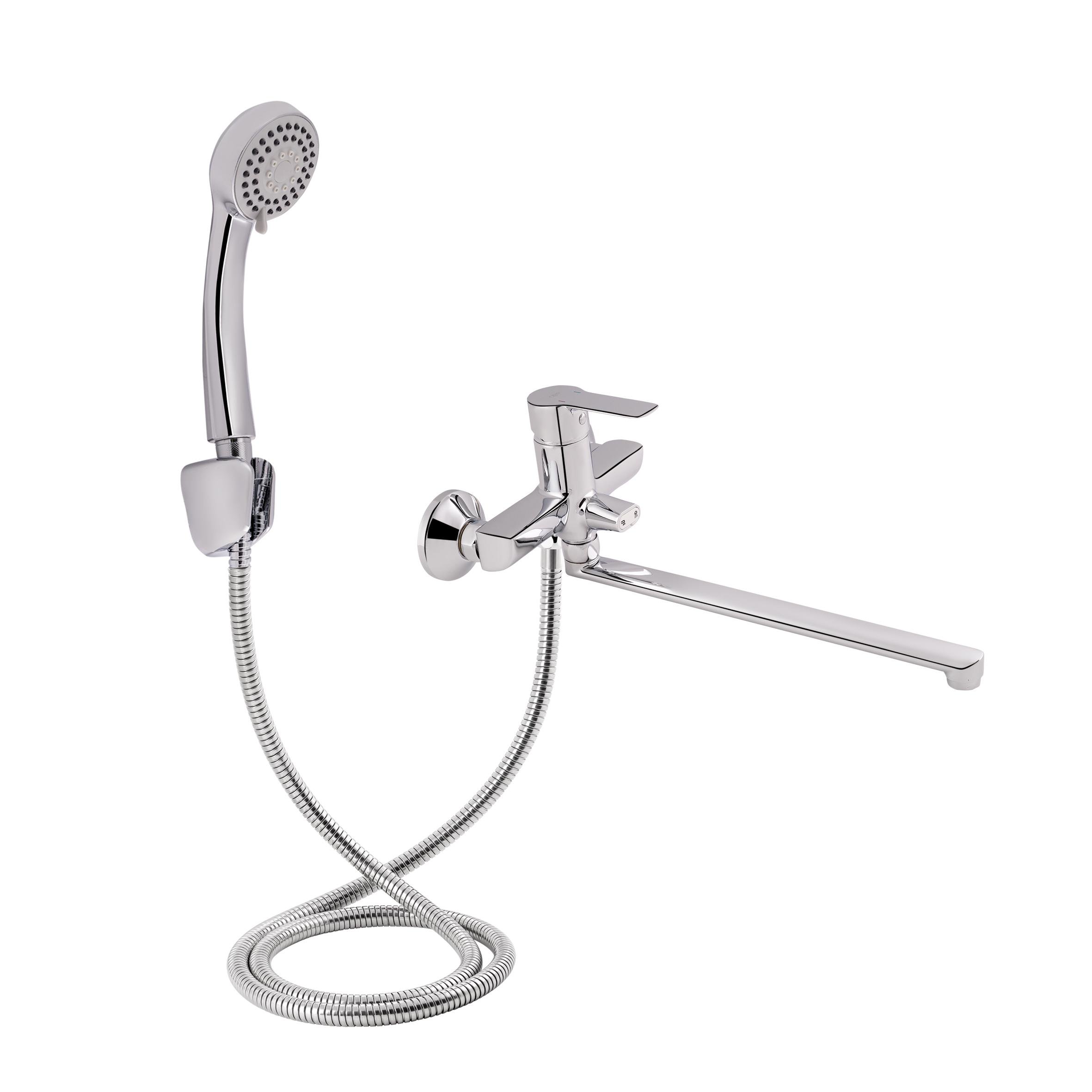 Смеситель для ванны Q-tap Alza QTALZ3251104C однорычажный Хром (77685)