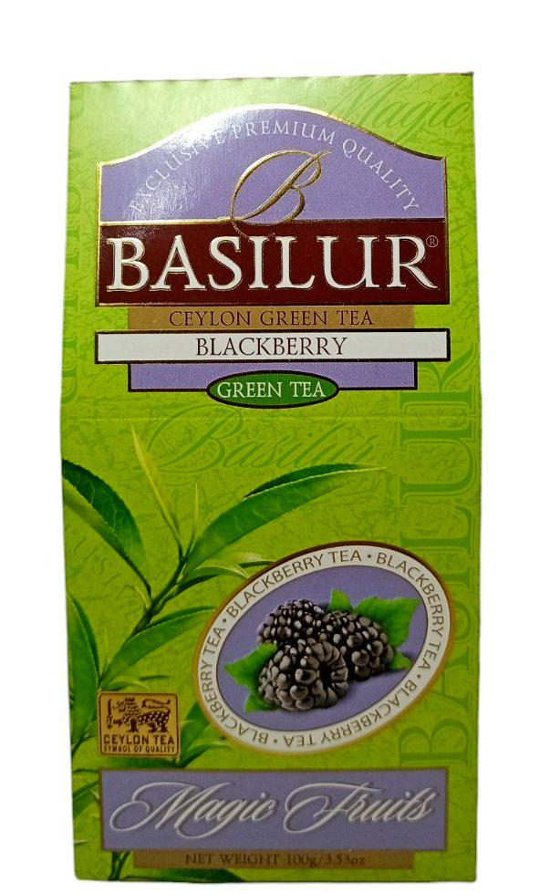 Чай Basilur зеленый Магические Фрукты с ежевикой 100 г (59501) Чай Basilur зеленый Магические Фрукты с ежевикой 100 г (59501)