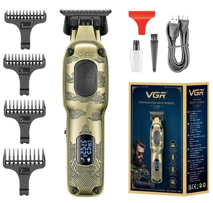 Тример VGR V-954 4 насадки