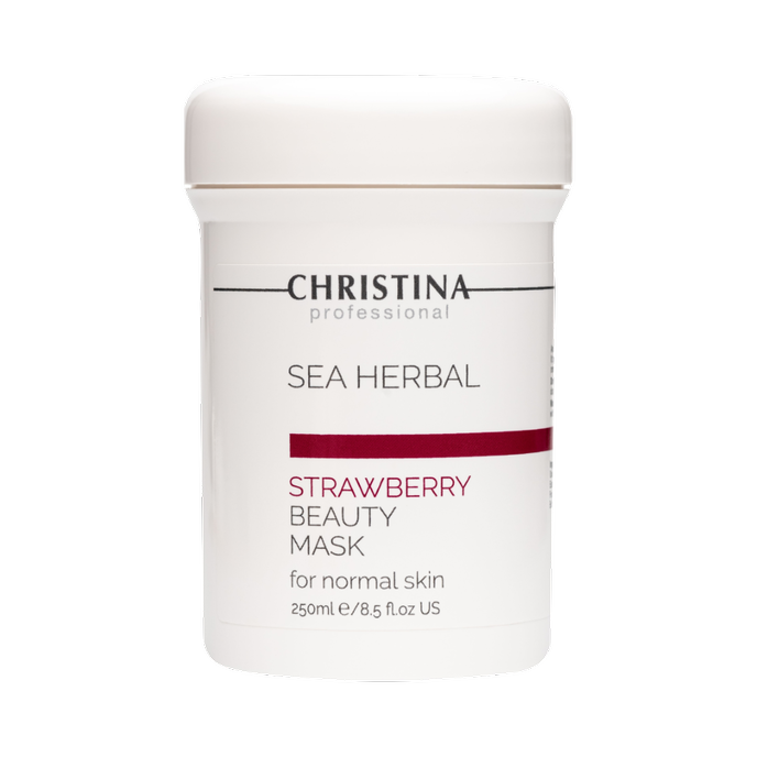 Маска красоты для нормальной кожи Christina Sea Herbal Beauty Mask Strawberry 250 мл (CHR055) Маска красоты для нормальной кожи Christina Sea Herbal Beauty Mask Strawberry 250 мл (CHR055)