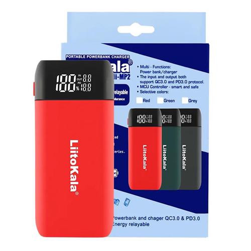 Зарядное устройство PowerBank LiitoKala Lii-MP2 Charger Red - фото 3