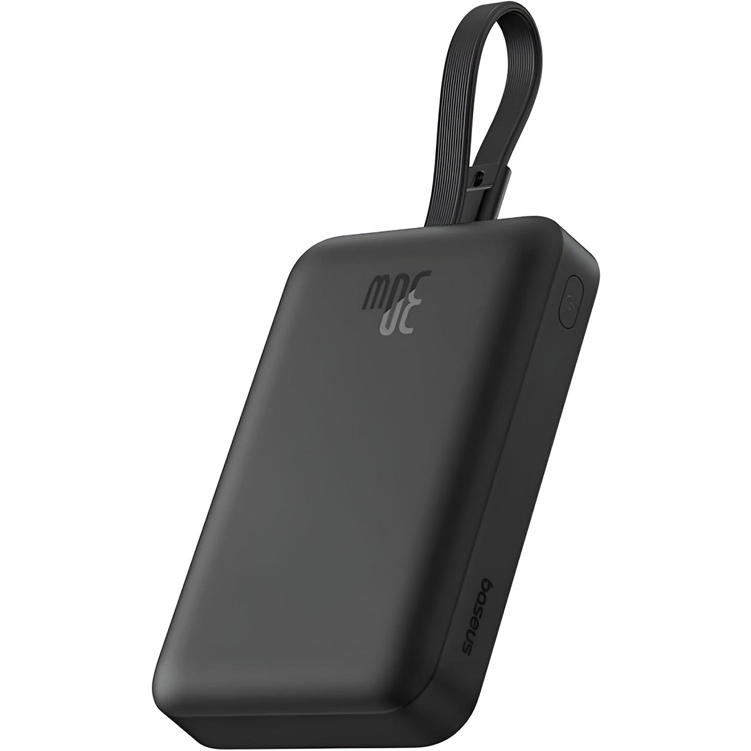 Повербанк BASEUS Magnetic Mini Wireless Fast Charge Type-C Edition 10000 mAh 30W Cluster Black (P1002210B113-00) - фото 3