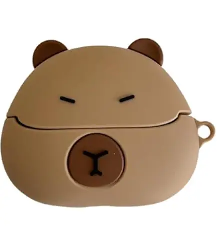 Чохол силіконовий Alitek для навушників Samsung Galaxy Buds 3/3 Pro з карабіном Капібара (000888) Чохол силіконовий Alitek для навушників Samsung Galaxy Buds 3/3 Pro з карабіном Капібара (000888)