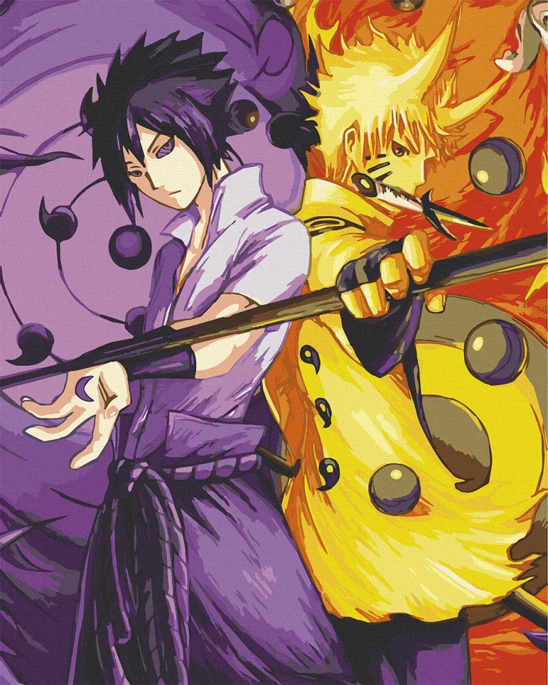 Картина по номерам Art Craft Наруто Пробуждение силы 40х50 см (10259-AC)