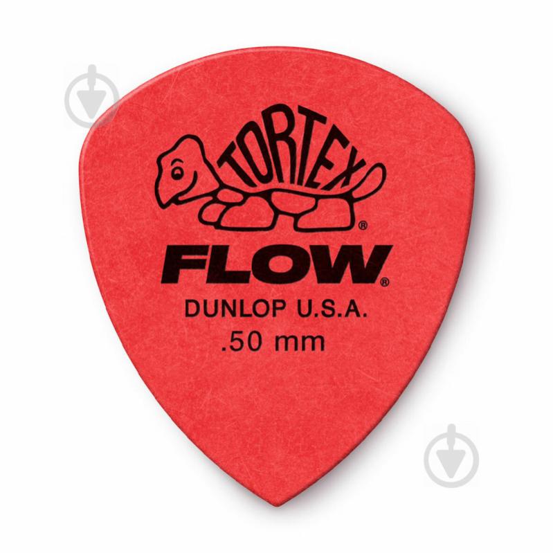 Медиатор Dunlop 5580-0.50 Tortex Flow Pick 0.50 mm (1 шт.) - фото 1