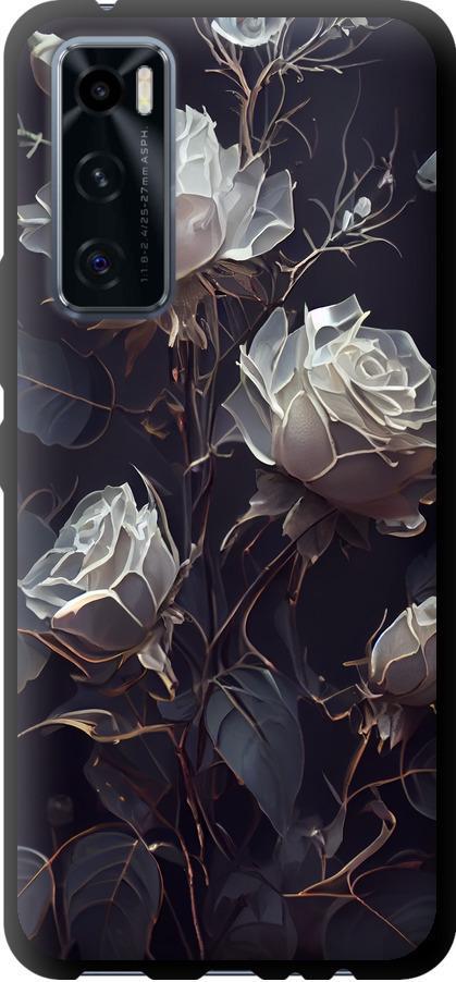 Чехол на Vivo V20 SE Розы 2 (5550b-2128-42517)