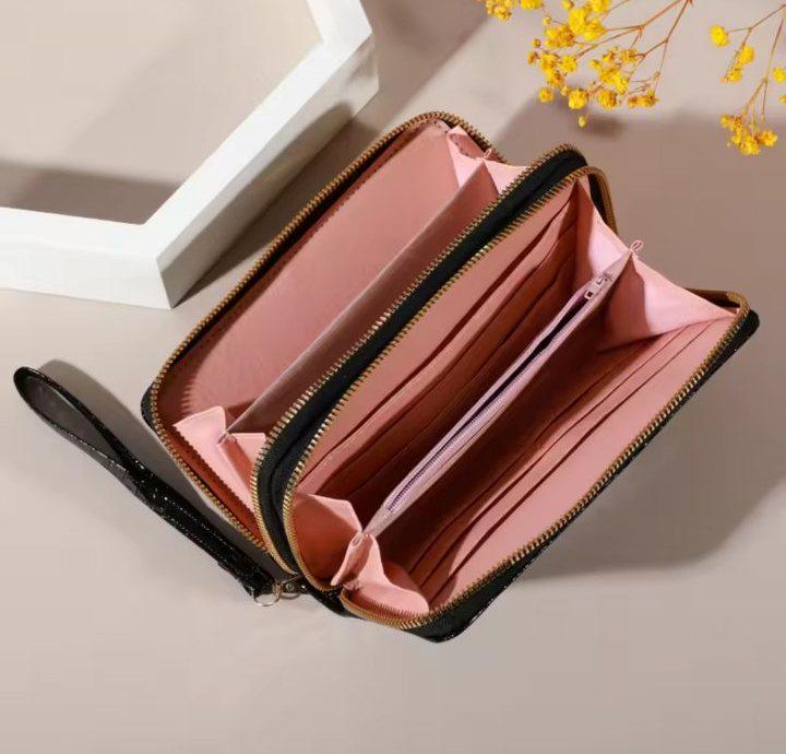 Гаманець жіночий тип 3 класичний Чорний (595) - фото 4 Гаманець жіночий тип 3 класичний Чорний (595) - фото 4