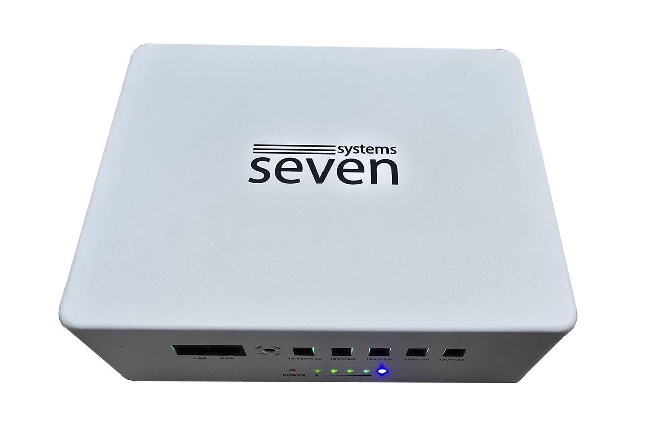 ДБЖ SEVEN Systems UPS-7960 60W LiFePO4 з регулюванням вихідної напруги White - фото 2