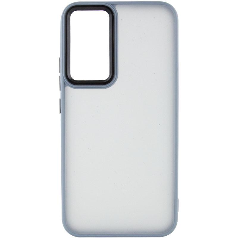 Противоударный Чехол Epik для Samsung Galaxy S20 FE Lyon Frosted TPU+PC Sierra Blue - фото 2