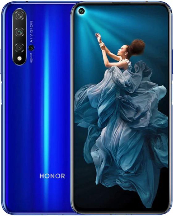 Смартфон Honor 20 8/256Gb без NFC Blue