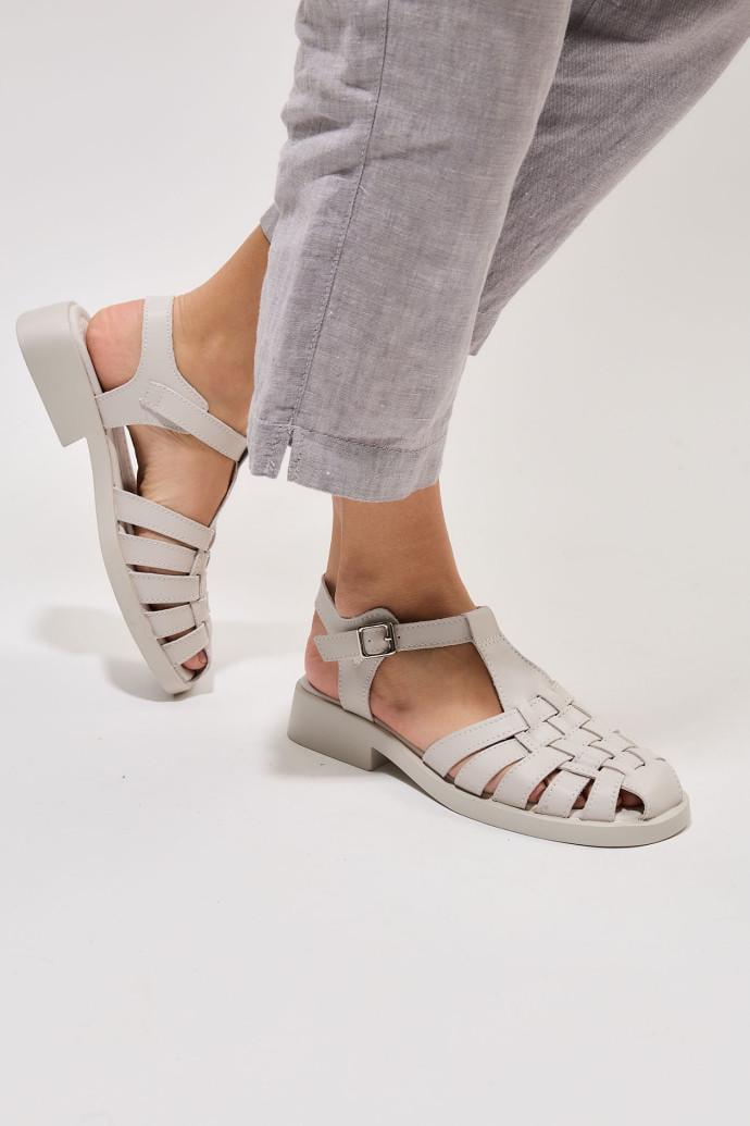 Сандалии женские ALLSY на платформе р. 39 Бежевый (195351) - фото 4