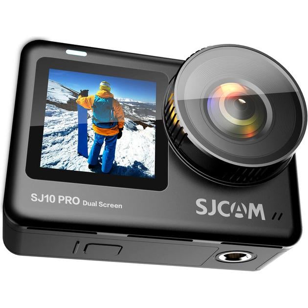 Экшн-камера SJCAM SJ10 Pro Dual Screen 3840x2160 1300 мАч (212bf693) - фото 4