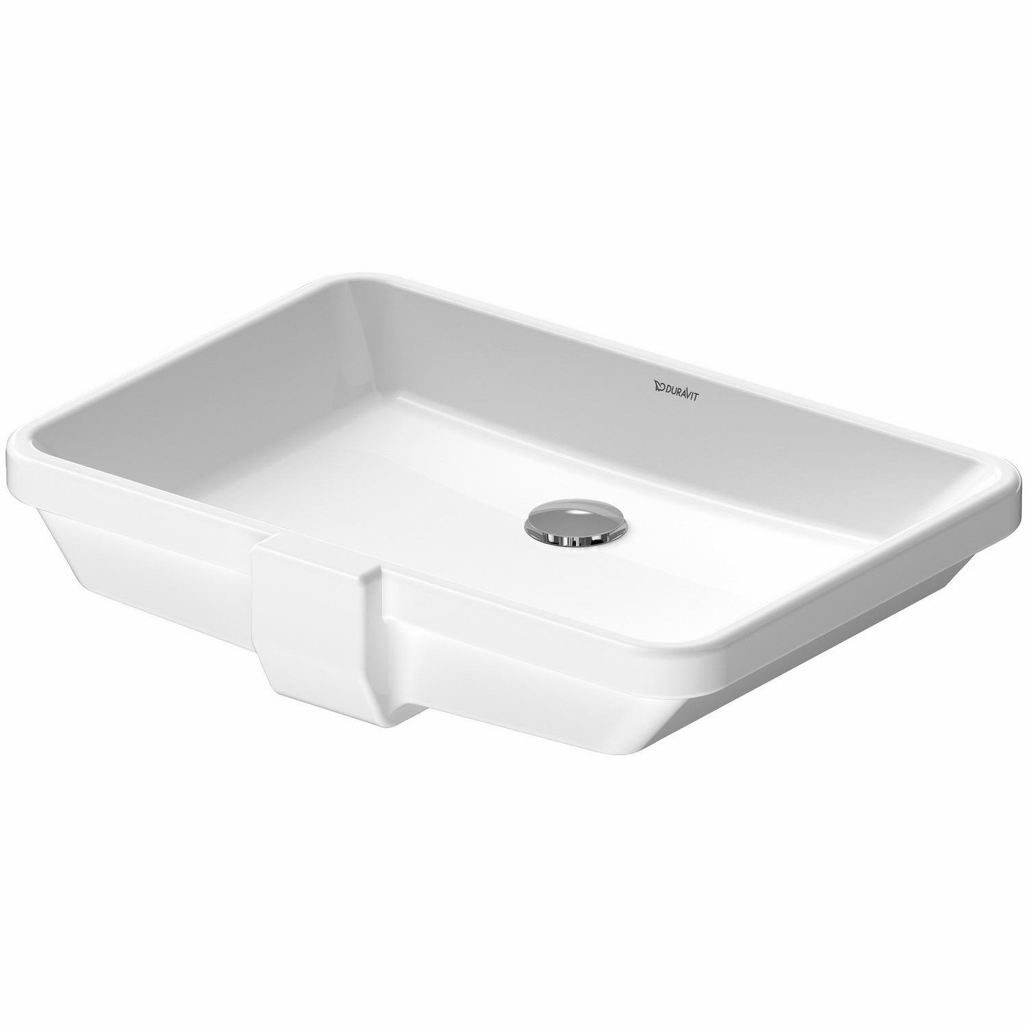 Умывальник врезной DURAVIT 2nd Floor 0316530000 555x380x115 мм Белый (112939)