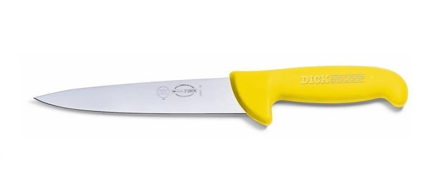 Нож разделочный DICK ErgoGrip 180 мм Желтый (82007180-02)