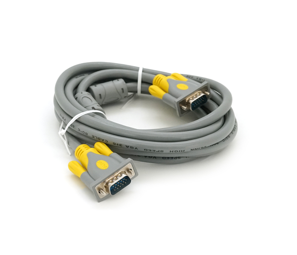 Кабель Merlion VGA HIGH SPEED M - M 3 м Grey/Yellow (26712092)