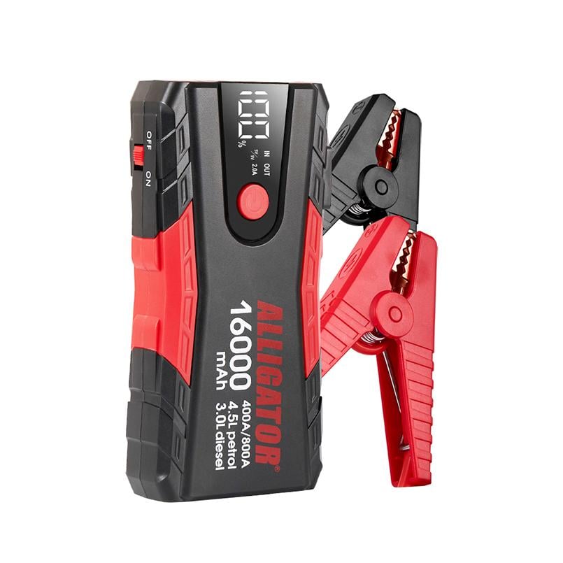 Пусковий пристрій Alligator JS840 Jump Starter 400 A/800 A 16000 mAh (12600357) - фото 2