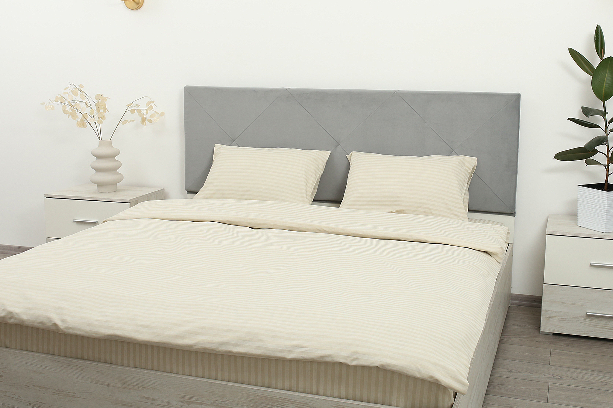 Комплект постельного белья евро Amore GLux-10023 бязь Молочный (KPB-Ae-Glux-10023beige(50x70)_) - фото 2 Комплект постельного белья евро Amore GLux-10023 бязь Молочный (KPB-Ae-Glux-10023beige(50x70)_) - фото 2