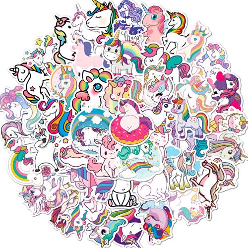Набір наклейок Єдиноріжка Unicorn 50 шт. (3311)