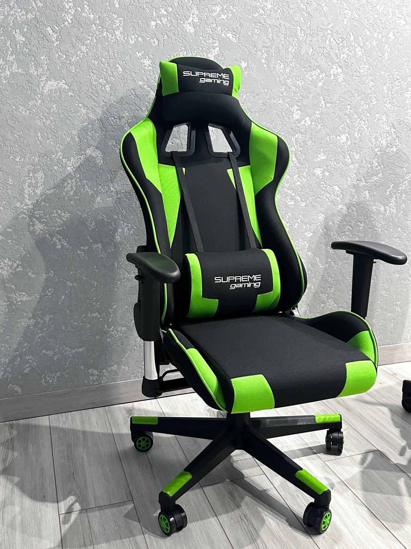 Кресло компьютерное BOOST PlayMaker 94560 Черно-зеленый - фото 3 Кресло компьютерное BOOST PlayMaker 94560 Черно-зеленый - фото 3