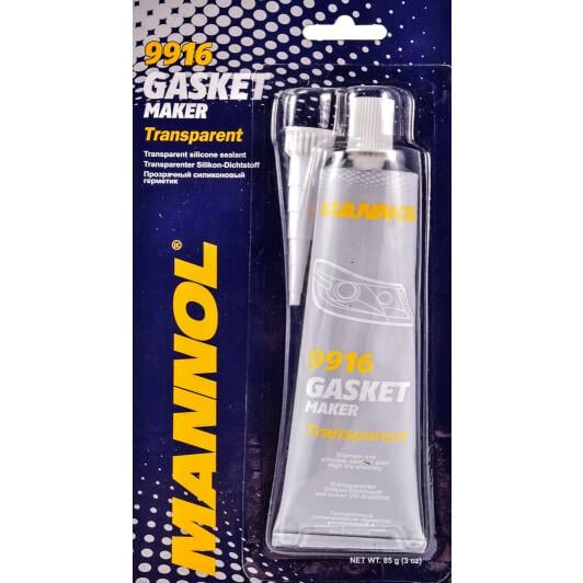 Герметик прозорий силіконовий Mannol 9916 Silicone-Gasket 85 г