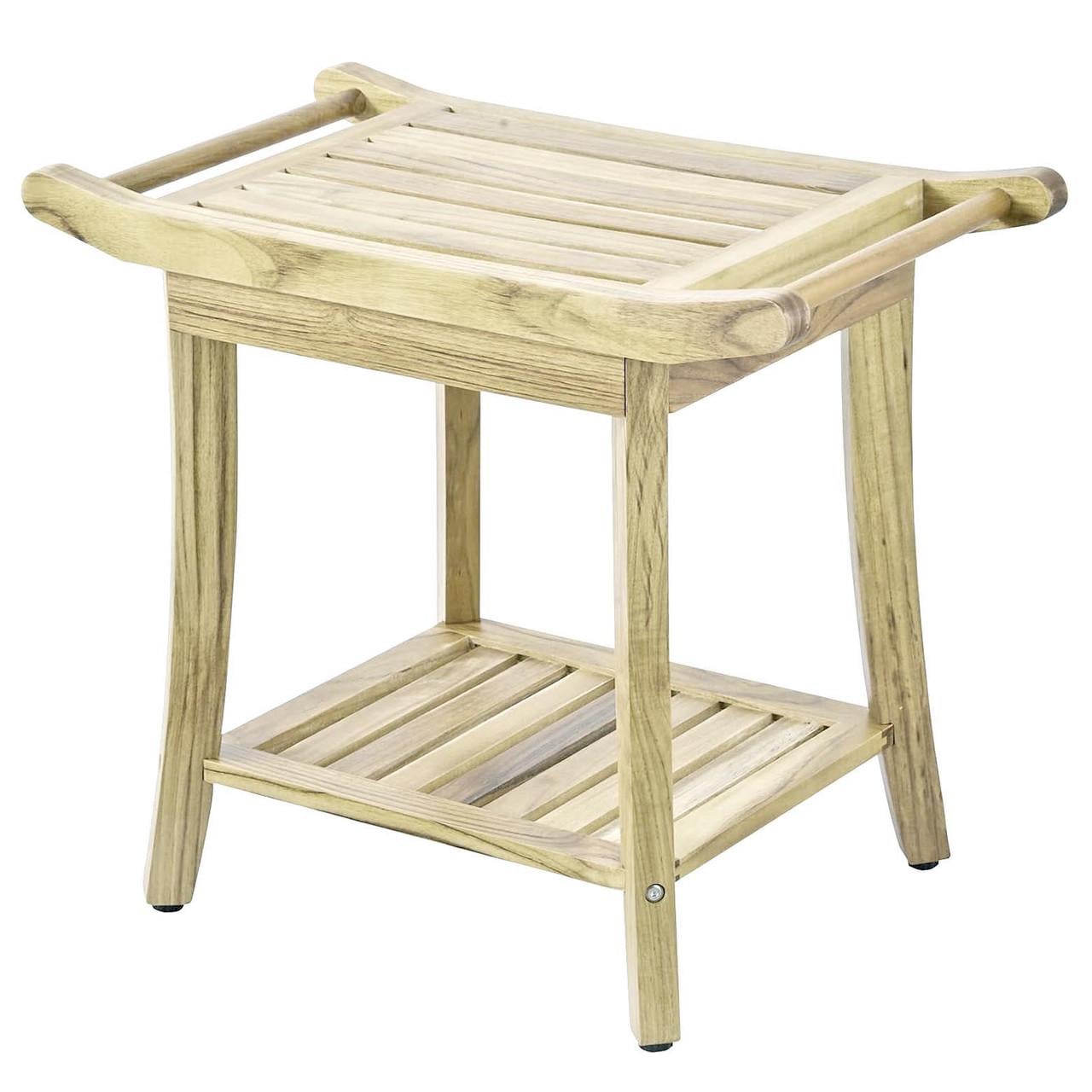 Табурет для ванной из дерева Илистера Бланже (ТВН-003001)