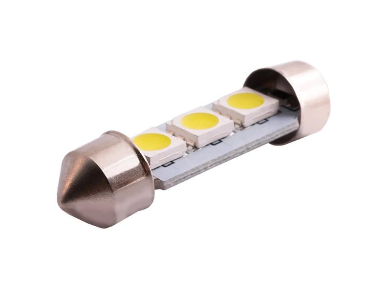 Автолампа светодиодная C5W SV8,5 12 В 36 мм SMD5050-3led Белый (58) Автолампа светодиодная C5W SV8,5 12 В 36 мм SMD5050-3led Белый (58)