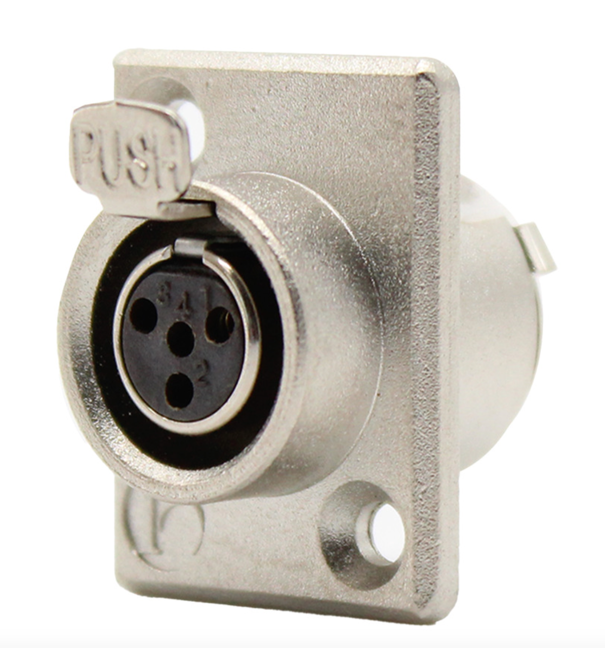 Разъем панельный 4-контактный Moco SA107-4P mini XLR для аудио оборудования 1 шт. (000049387_1) - фото 8 Разъем панельный 4-контактный Moco SA107-4P mini XLR для аудио оборудования 1 шт. (000049387_1) - фото 8