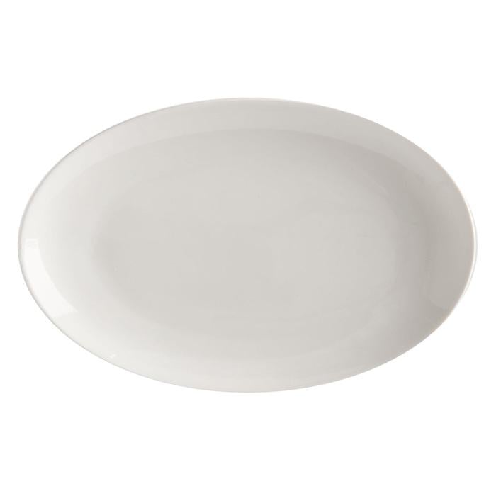 Блюдо сервировочное овальное Maxwell & Williams WHITE BASICS ROUND фарфор 25х16 см (2631587)