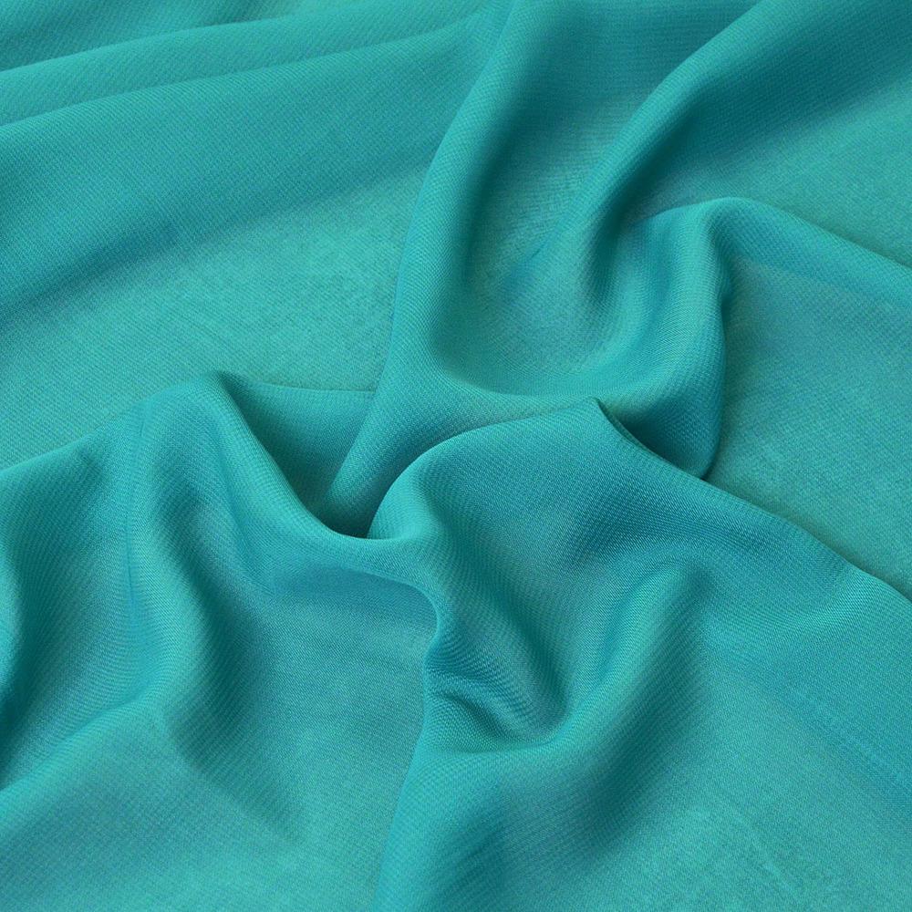 Ткань шифон Мульти Морская волна (16328)