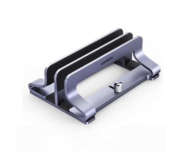 Подставка для ноутбука UGREEN LP258 Vertical Laptop Stand Dual-slot Silver
