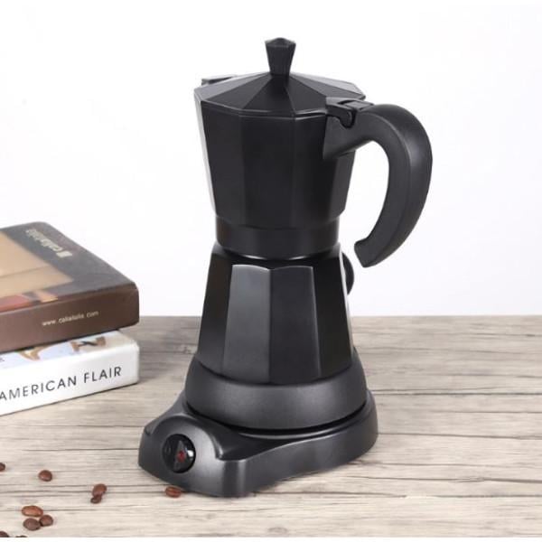 Гейзерна електрична кавоварка BNORSY на 6 чашок 300 мл (М11560303) Гейзерна електрична кавоварка BNORSY на 6 чашок 300 мл (М11560303)