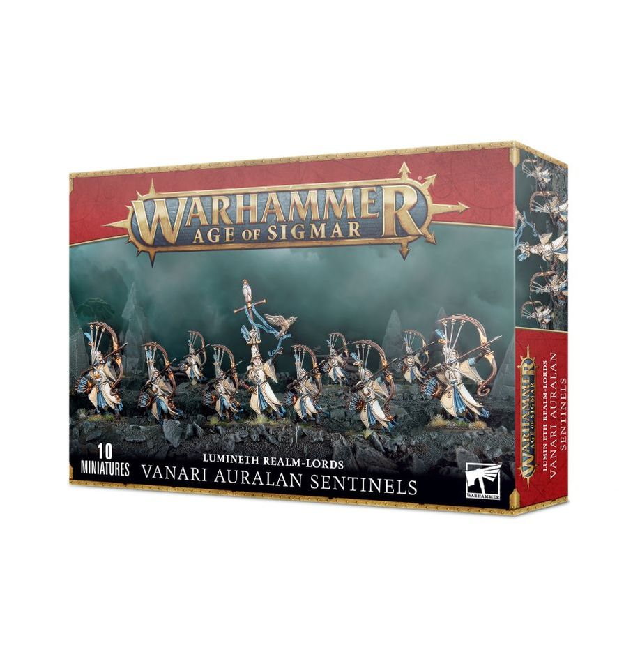 Набор миниатюр Workshop Lumineth Realm-Lords: Vanari Auralan Sentinels (87-58)