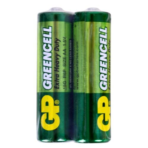 Батарейка Gp Greencell 1,5V солевая 15G-S2 R6 АА