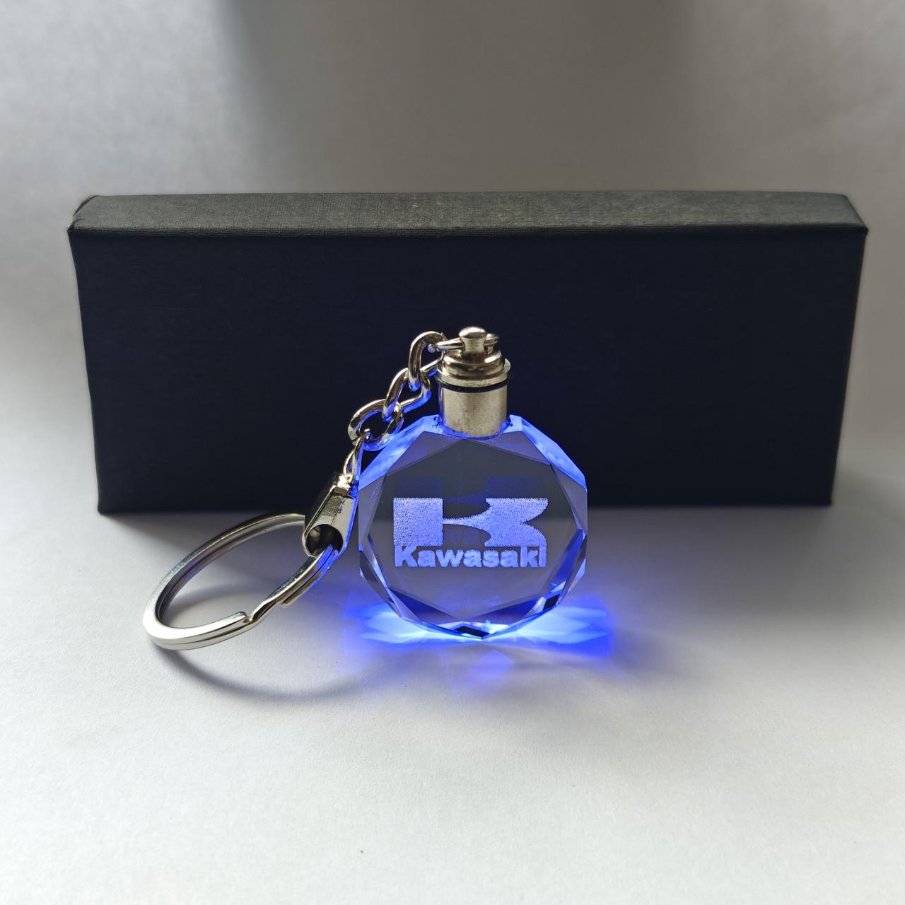 Брелок LED Кристалл KAWASAKI (1637810281)