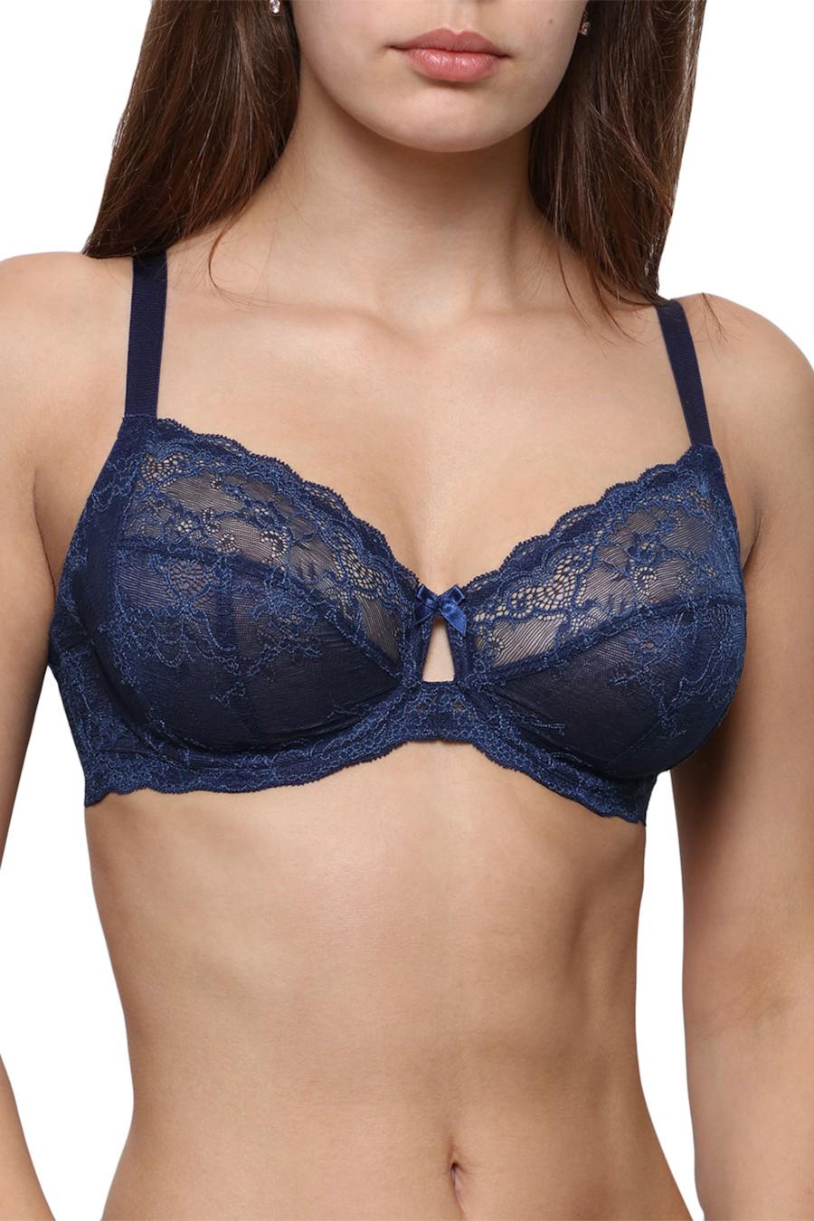 Бюстгальтер с мягкой чашкой Orhideja 80H Темно-синий (67758)