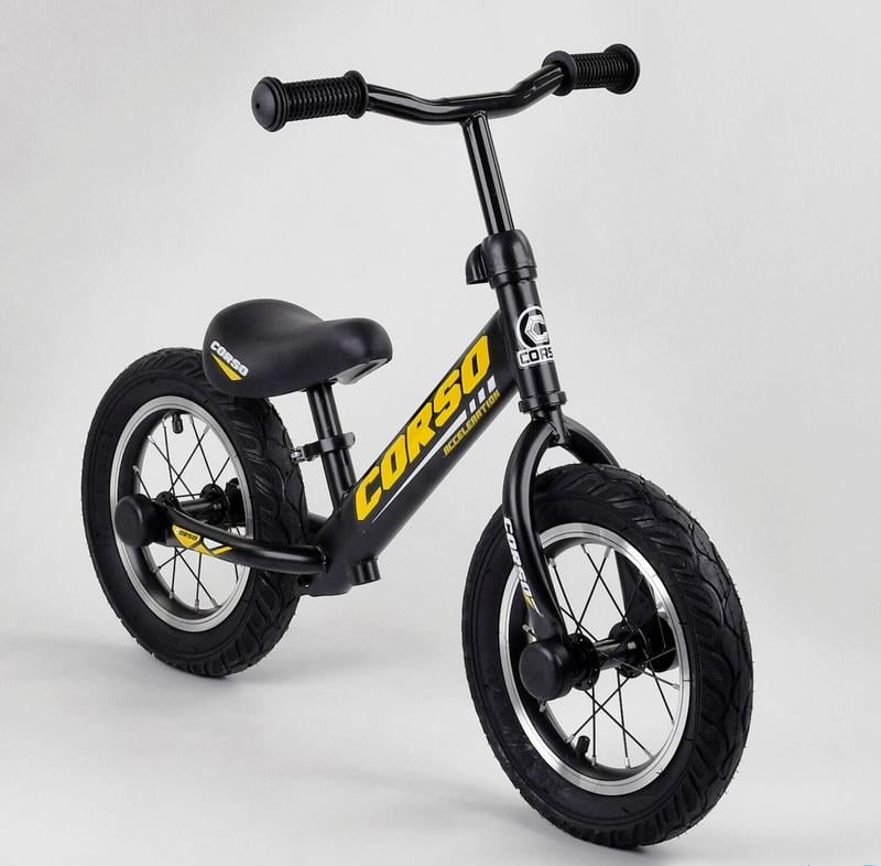 Біговел Corso Acceleration 12" надувні колеса (79753) - фото 1 Біговел Corso Acceleration 12" надувні колеса (79753) - фото 1