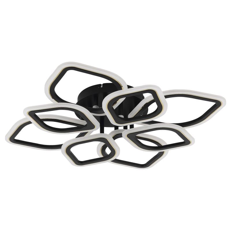 Потолочный светодиодный светильник Zuma Line MS236180R-BK LED/75W/230V 3000-6000K с пультом Черный (27179717)