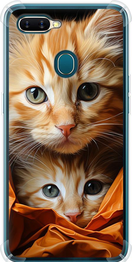Чехол на Oppo A5S Котики 2 (5664sp-1892-42517)